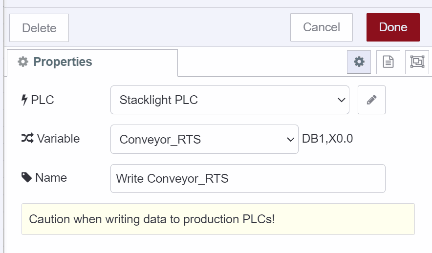 Screenshot of S7 out Config "Screenshot of S7 out Config"