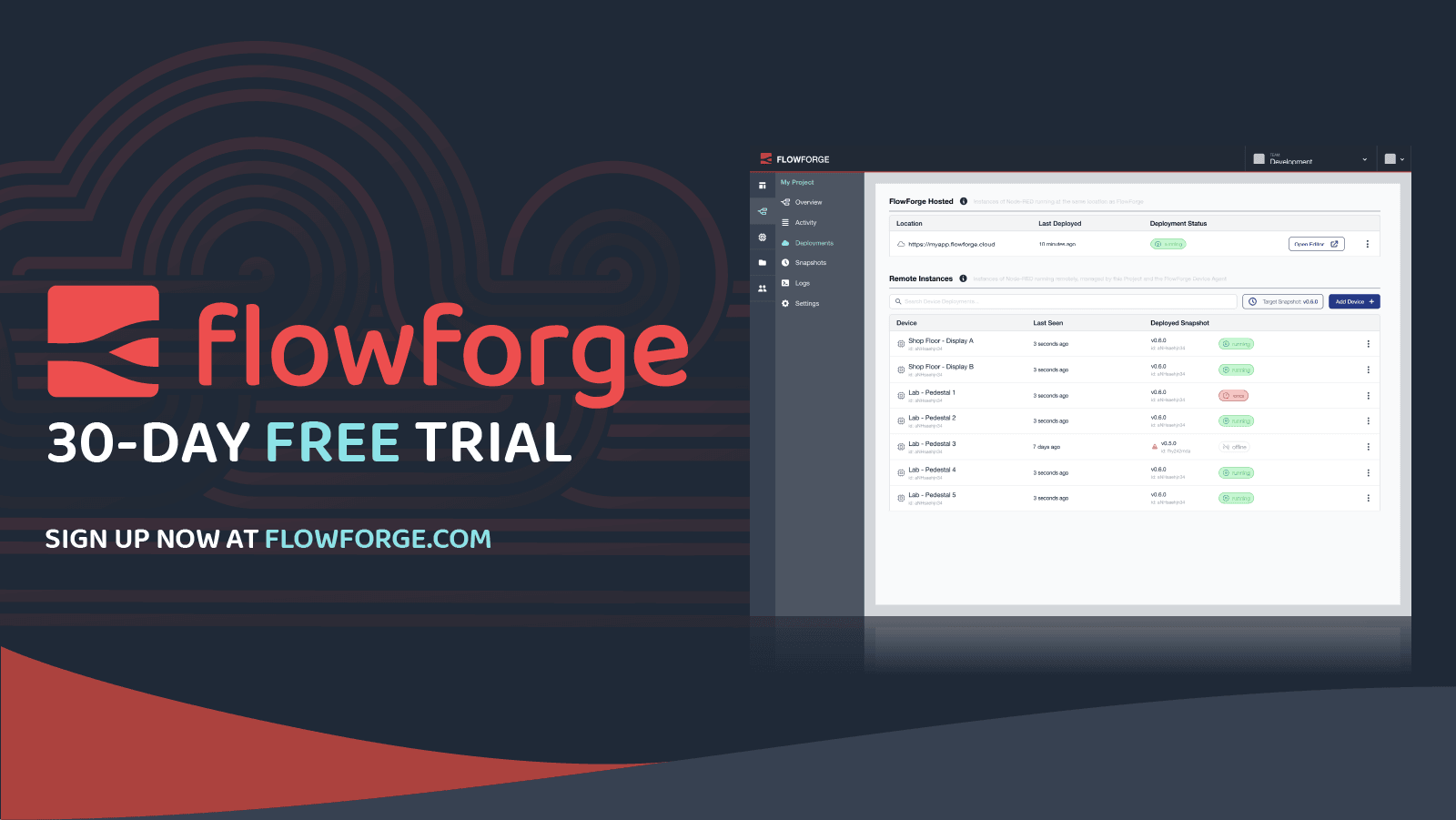 Image representing FlowFuse 1.3 is now available, share your flows through our new team libraries and much more